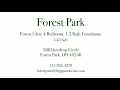 Forest Park - Forest Glen 4 Bedroom 1 5 Bath Townhome 1 471SqFt