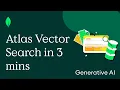 MongoDB Vector Search Explained in 3 minutes