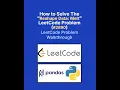 LeetCode 2890 Reshape Data Melt in Python Pandas Melt Tutorial for Beginners