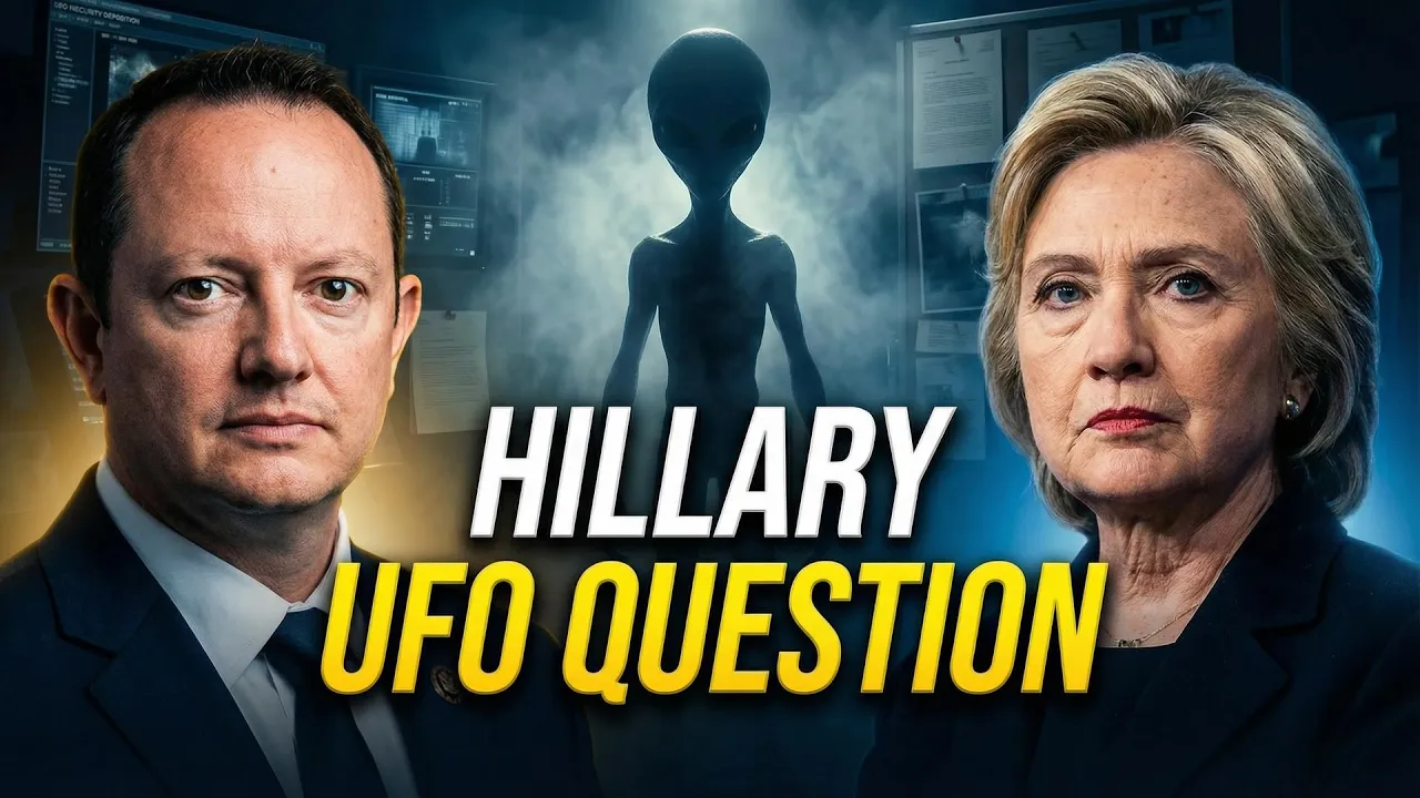HILLARY CLINTON GRILLED ON UFOS | Burlisons Shocking Epstein Deposition