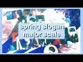 Spring Slogan by Major Scale unboxing