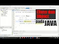 Java - Belajar membuat Objek dan kelas Object and Class
