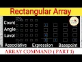 AutoCAD Rectangular Array Array Command in AutoCAD Part 1 CAD CAREER