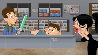 حمادة في الصيدلية الحقنة السحرية 