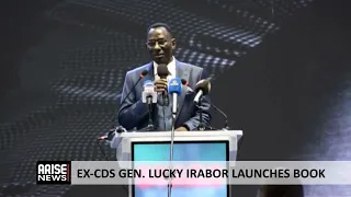 Ex CDS Gen Lucky Irabor Launches Book Ogomudia 