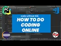 how to do coding without IDE it