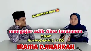 Download ustadz Fahmi Asraf dan adik Aina sedang latihan (murottal) - surat al-muzammil irama jiharkah. MP3