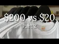 Lagu $200 vs $20, The Best \u0026 My Most Worn T-Shirts Part 2 | Whitesville, Merz B, Buck Mason \u0026 More