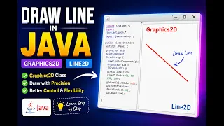 Draw Line in Java Graphics2D Line2D