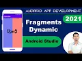 How to Create and Manage Fragments Dynamically in Android Studio