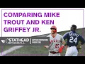 Mike Trout vs Ken Griffey Jr Stathead Baseball Batting Comparison Tool