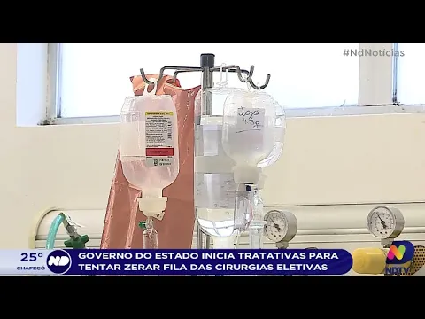 Governo de SC inicia tratativas para tentar zerar fila das cirurgias eletivas