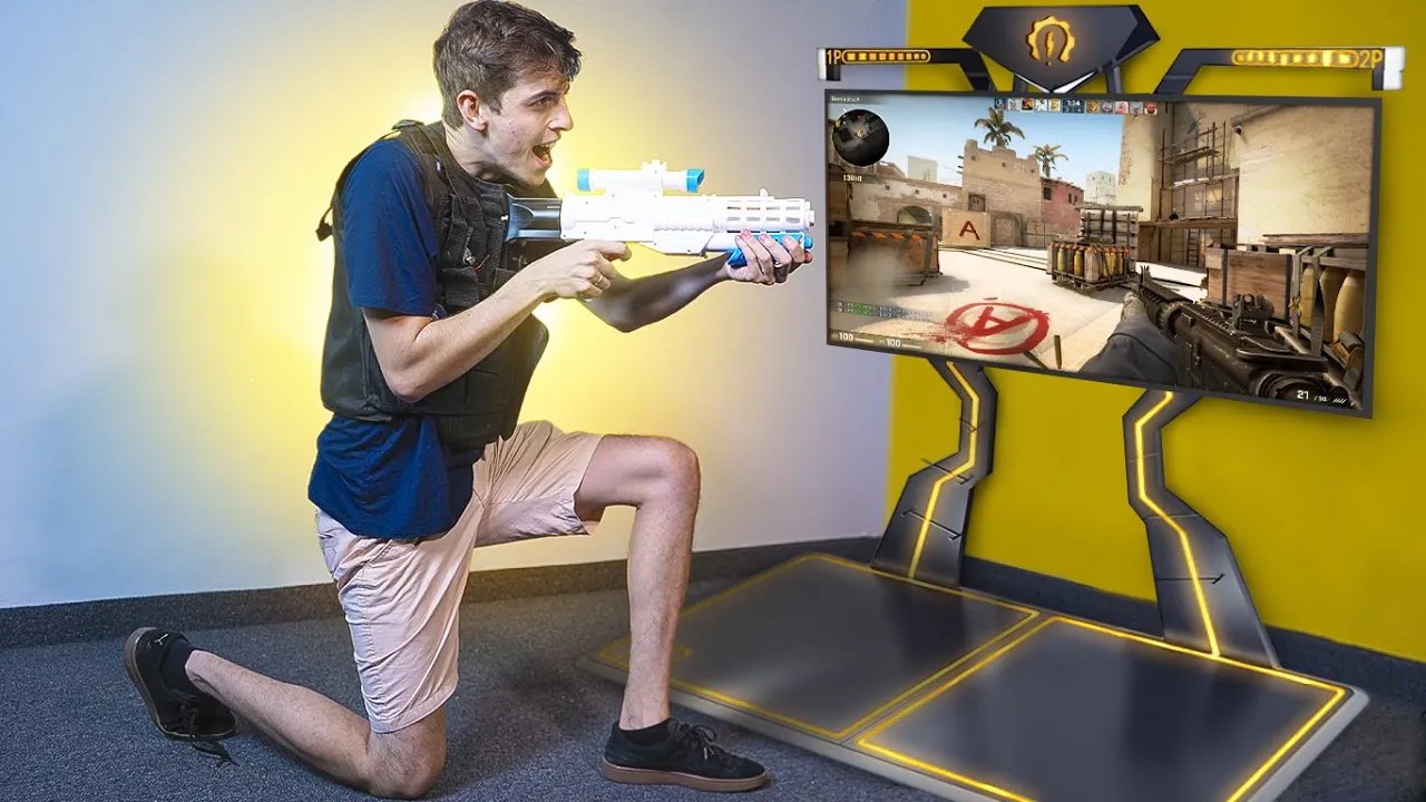 ATUALIZEI O MEU SIMULADOR DE COUNTER STRIKE