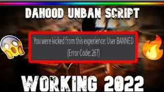 DaHood UNBAN SCRIPT 2022
