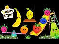 Baby Fruits Park Fun Dancing - Sensory with Dance Music