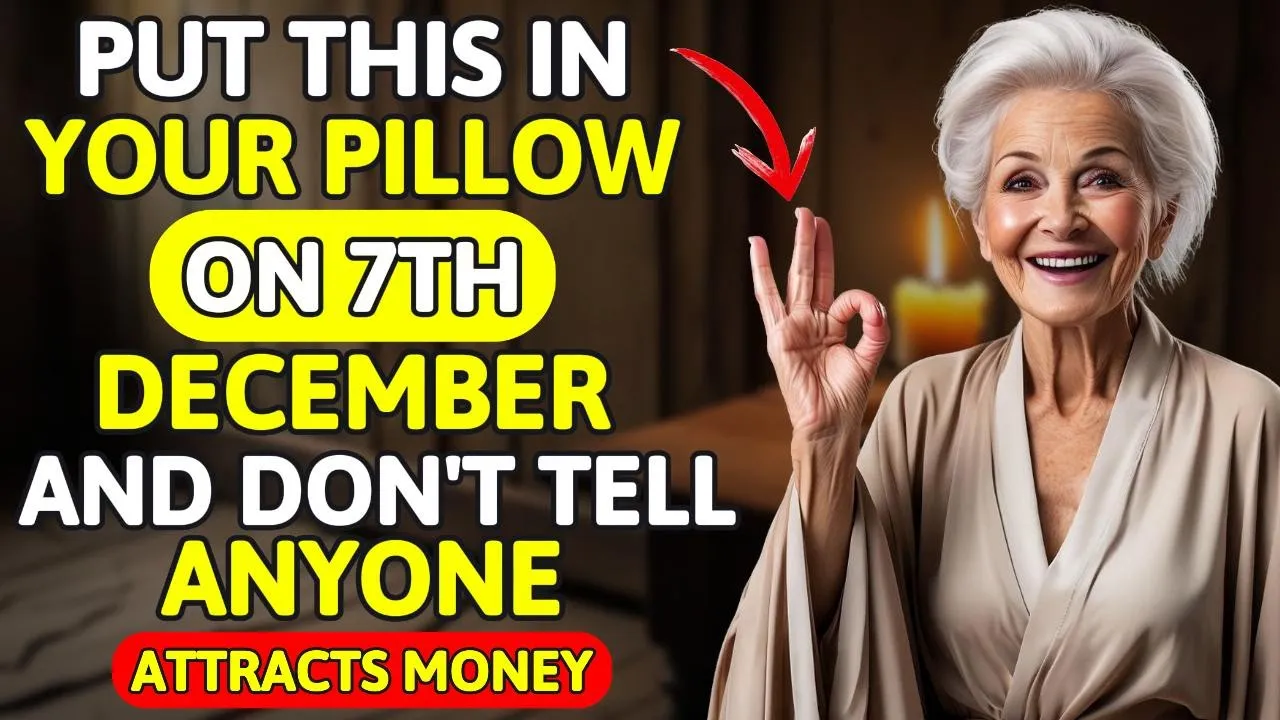 Outline Video If You put This In Your Pillow On 7TH December, Your Money Problems Will End | Buddhist Teachings