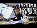 8 Vinyl Decal Hacks All Crafters Need to Save Time Money and Materials