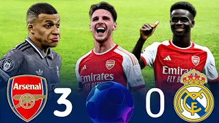 مباراه كارثية ملخص مباراة ريال مدريد و أرسنال 0 3 دوري ابطال اوروبا 2025 تعليق حفيظ دراجي ـ 4K 