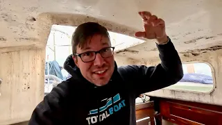 Lets GUT the Interior of our Project Boat | Windpuff’s Rebuild [S1 Ep 25]