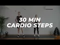 30 Min Cardio HIIT Workout at home - 5000 steps for Fat Burn (No equipment)
