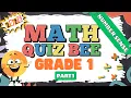2025 Math Quiz Bee for Grade 1 Quiz 1 Number Sense Quiz by brainYs