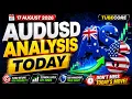 AUDUSD ANALYSIS TODAY Live Forex Trading 17 August 2026