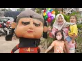 Download Lagu VIDEO LUCU BADUT MAMPANG JOGET 😂 Beli Balon Karakter | Salsa and Family