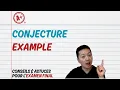 Conjecture - Secondaire 4 SN au Quebec