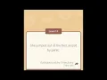 Cryptogram Goldilocks Chapter