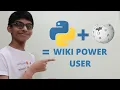 How to Web Scrape Wikipedia - Be a WIKI POWER USER