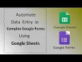 How to Automate Data Entry in Google Forms with multiple pages