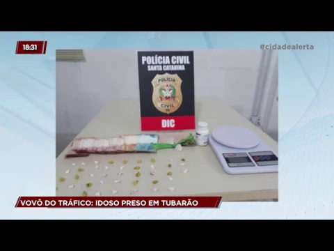 Vovô do tráfico: Idoso é preso em Tubarão