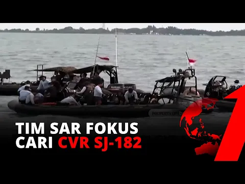 Tim SAR Tandai 34 Titik Lokasi Pencarian CVR Sriwijaya Air SJ-182 | tvOne