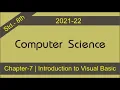 Computer Science Std -8th Chapter-7 Introduction to Visual Basic