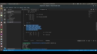 Simplex Algorithm with Python