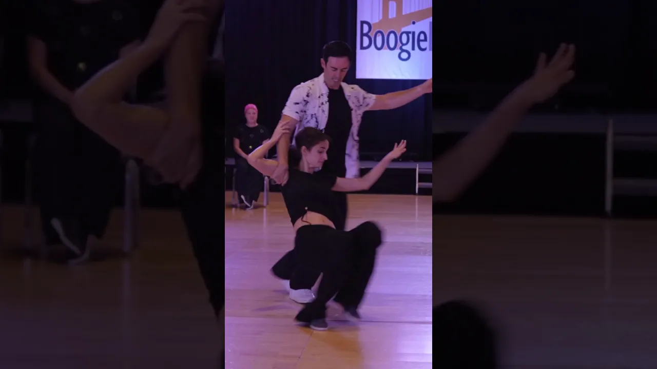 Sometimes you slip 👀😅 #improv #westcoastswing