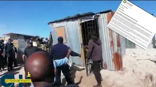 man dragged from shack mapona style city of cape town releases a statement