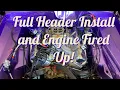 Barracuda DragCar Final Big Block Install with TTI headers