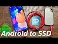 How-to Transfer Files FAST between Phone and SSD Android Photos s Documents 1TB Type-C