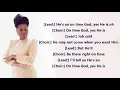 Dottie Peoples -  He's An On Time God (Lyric Video)