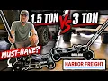 I Bought the New Harbor Freight 1 5 Ton BADLAND Jack Goodbye 3 Ton