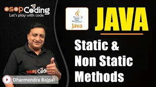 Static Non Static Methods in Java Java for Beginners Class Objects