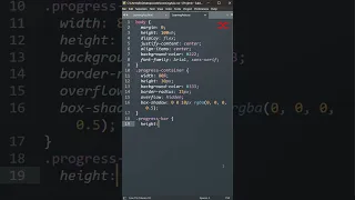Animated Colorful Progress Bar HTML CSS
