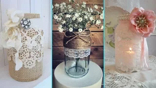 Download ❤DIY Rustic Shabby Chic style Mason Jar decor ideas❤| Home decor \u0026 Interior design | Flamingo Mango MP3