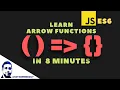 Arrow Functions and Handling of THIS Keyword in JavaScript JavaScript ES6 Tutorial