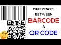 Differences Between Barcode and QR Code