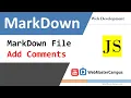 MarkDown File Add Comments Hugo