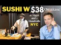 Eating at a 12 Piece 38 Omakase at Sushi W The Most Affordable Omakase in NYC