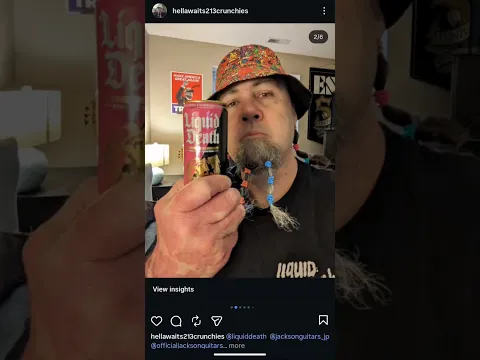 @liquiddeath  @officialjacksonguitars 💀✝️🇺🇸🇯🇵✝️💀 - YouTube thumbnail