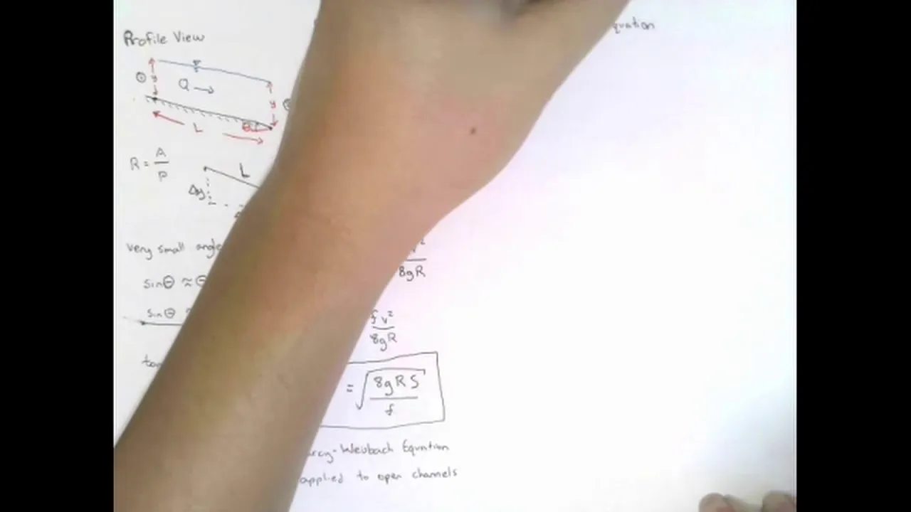 Fluid Mechanics lecture: Open Channel Flow part 2